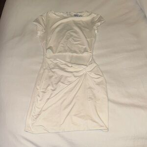 Princess Polly Cream Mini Dress